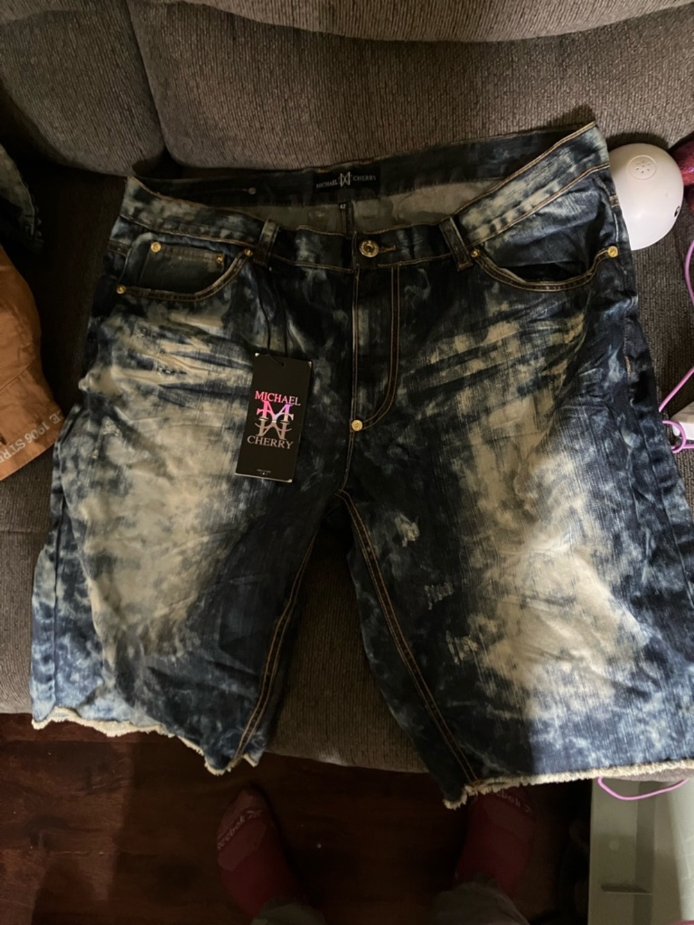 Michael cherry jean shorts